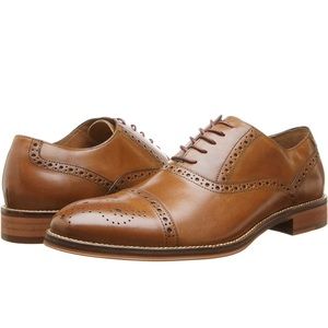 Johnston & Murphy Men's Tan Oxford Size 9 20-8682